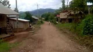 preview picture of video '2010. Laos 02: btt en Luang Namtha'