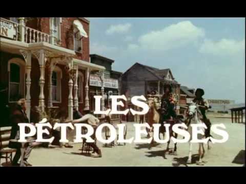 LES PÉTROLEUSES, l'aguiche française du film.