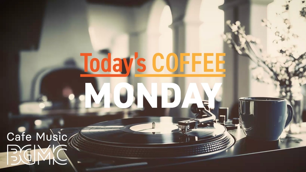 MONDAY COFFEE: Smooth Spring Jazz at Cozy European Café ☕ Relaxing Music for Work, Study & Focus