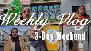 VLOG ✨ GRWM + রোজার আগে Grocery Run, আমদের Fave Jackson Heights food Spot!