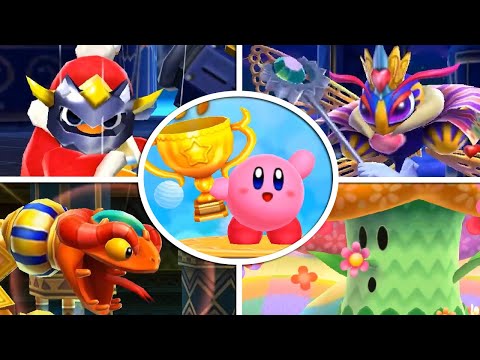 Kirby: Triple Deluxe - The Arena - No Damage + No Copy Ability 100% Walkthrough
