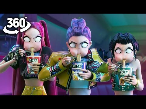 Find Hidden KPOP DEMON HUNTERS | 360° VR Animation