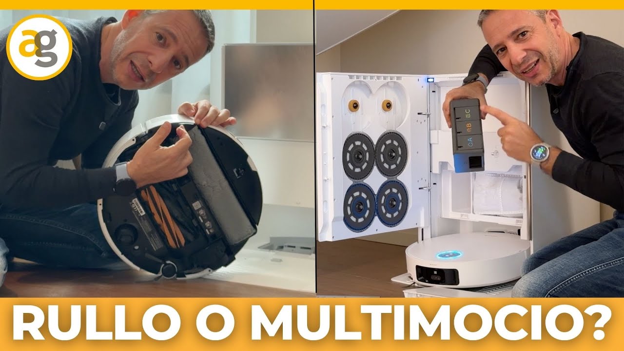 RULLO o MULTIMOCIO? Recensione DREAME AQUA ROLLER track vs MATRIX ultra complete