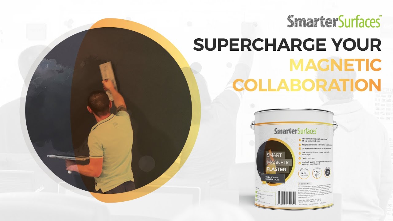 How to Apply Magnetic Plaster | Strongest Ever Magnetic Plaster