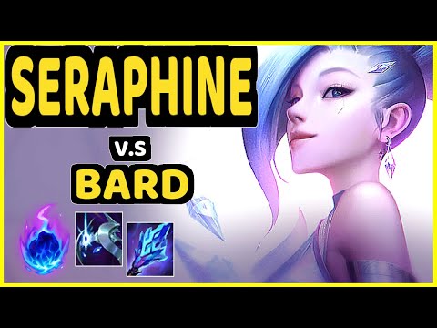 KERIA (SERAPHINE) vs BARD - BOTTOM SUPPORT CHALLENGER GAMEPLAY - KR