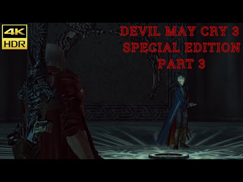 Devil may cry 3 Special Edition HD Remaster [Part 3] Ps5 Let's play walkthrough  [4K HDR]