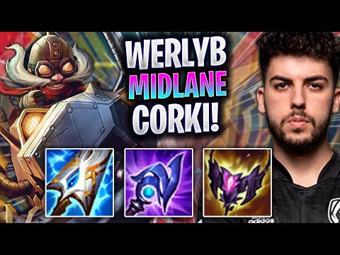 WERLYB MAINEANDO MIDLANE! - HRTS Werlyb Juega Corki Mid vs Lux! | Season 2023