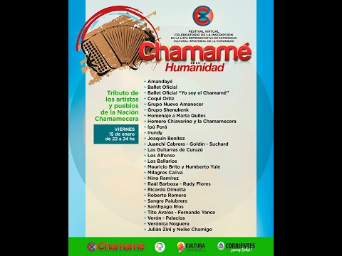 Chamame de la Humanidad -  Dia 1