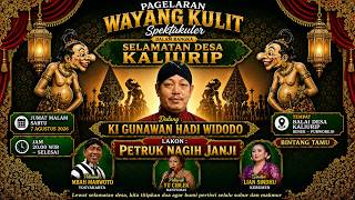 Download lagu 🔴 [LIVE] WAYANG KULIT ~ Ki GUNAWAN HADI WIDODO ~ Lakon : PETRUK  NAGIH JANJI Bt. CIBLEK - MARWOTO mp3