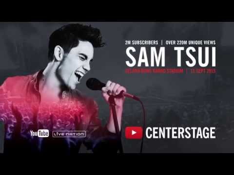 'Bring me the night' - Sam Tsui ft. Casey Breves - Live at YouTube CenterStage - 11 Sep