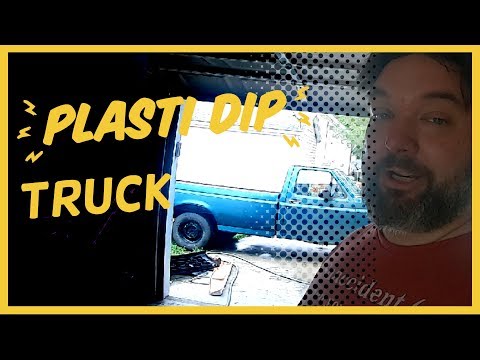 Plasti Dipped Truck, How Hard Can it Be?