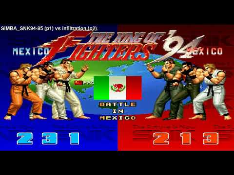 WINNERS FINAL TOURNAMENT KOF 94' [ FT10 ] SIMBA_SNK94-95 vs INFILTRATION