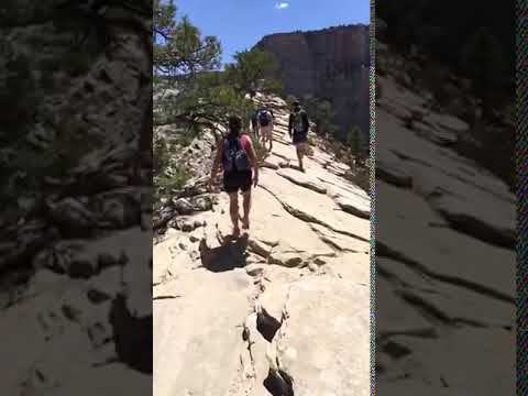 Very top of Angel’s Landing