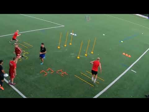Fussballtraining: Speed - Parcour Teil 3 (Rundlauf)