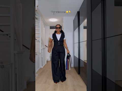 Waistcoats are the way to go this summer🤭.  #waistcoat #fashion #whattowear