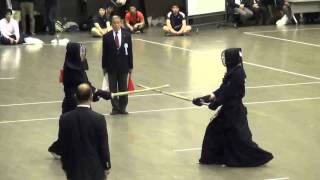 Kendo Tokyo Championship 2014, Gompei vs Shodai, Quarter-Final
