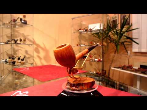 Pipa radica e corno genovesina fatta a mano - www.paronellipipe.it