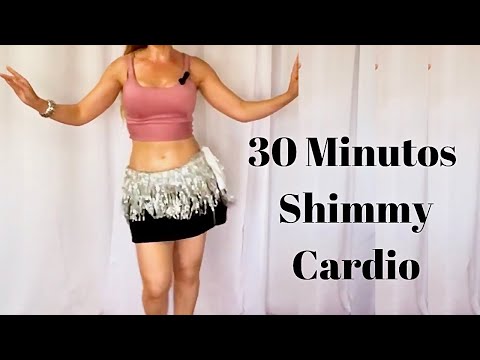 Dança do Ventre- 30 Minutos Shimmy Cardío 🔥🔥Derreter Gorduras!!