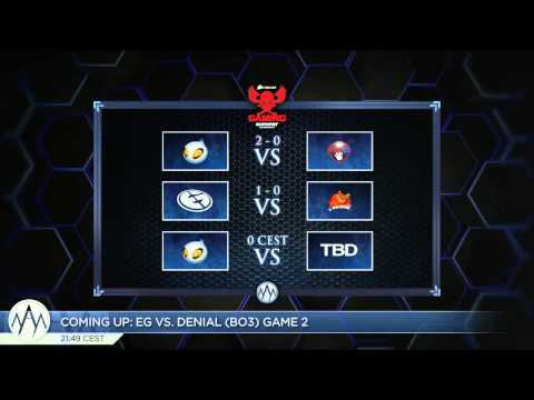 LIVE Corsair Gaming Summer Tournament - Group C EG, Dignitas, 4FC, Denial eSports with LD & Merlini