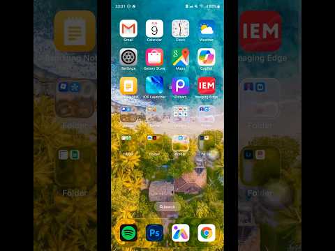 Launcher iOS 26 video thumbnail