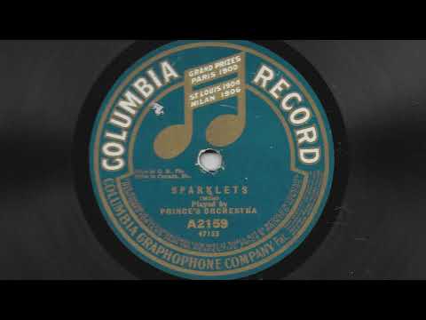 Sparklets - Prince's Orchestra - 1916