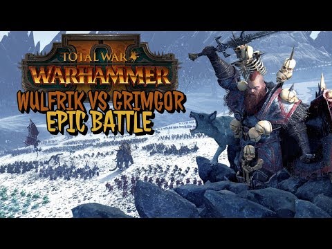Total War: Warhammer 2 EPIC BATTLE Norsca vs Greenskins
