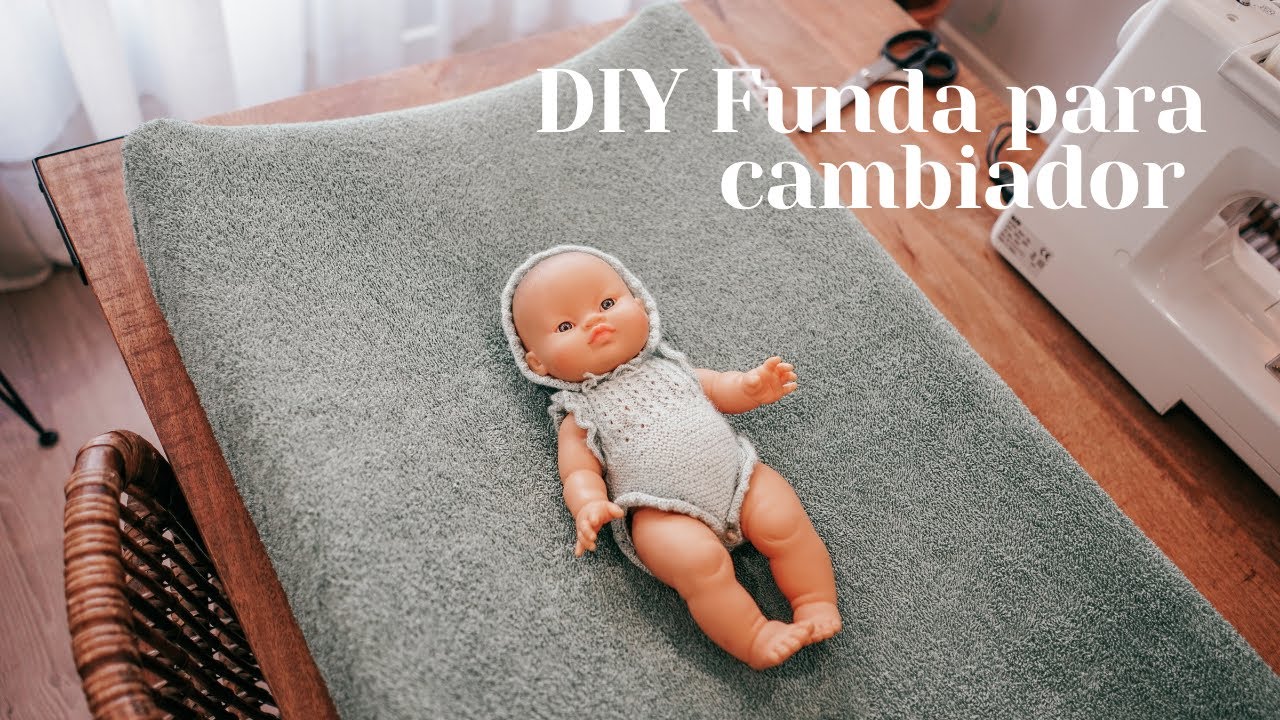 DIY Funda para cambiador de bebé 👶🪡