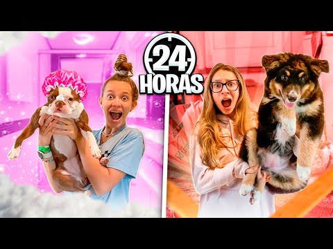 WE TAKE CARE OF A PUPPY FOR A DAY! 24 HOURS BABYSITTING TWO DOGS!