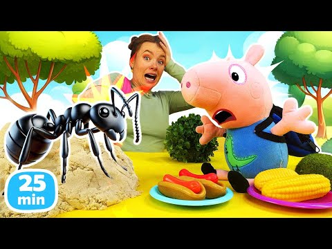 Lustige Abenteuer und Spielspaß mit Peppa Wutz und Irene! 4 Folgen am Stück!