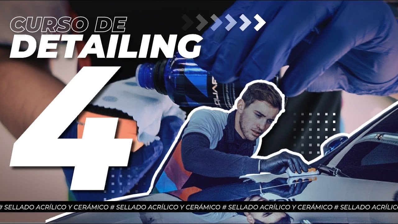 Curso de detailing # 4 Selladores acrilicos, ceramicos, glass coating 🚀🚀