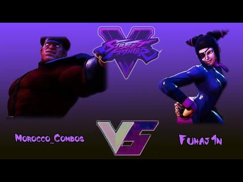 SFV - M. Bison (Morocco_Combos) vs Juri (Fuhaj1n)
