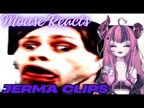 Mouse Reacts to Jerma Freaking Out Over The Thing Face, Young Sheldon, and Miku