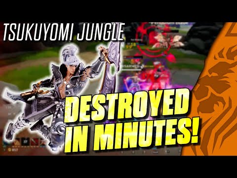 Tsukuyomi Jungle DOMINATES - They Surrender Fast! Smite 2