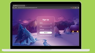 Create a Modern Signup Page Using HTML & CSS | Spring Boot Login System