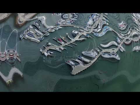 Esbjerg by set fra oven  made by Estrans Kurer og Droneservice  carsten fyhring brandsborg