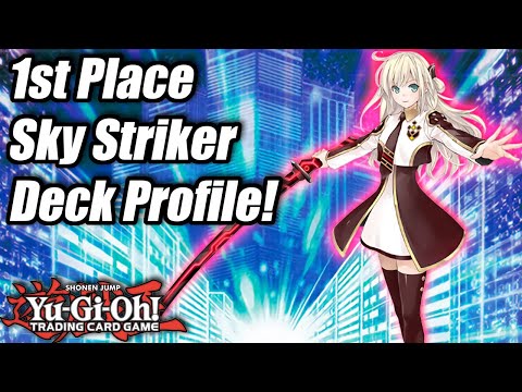 Yu-Gi-Oh! 1st Place Sky Striker Deck Profile! ft. Ryan Yu! (May 2020)