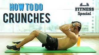 Video de entrenamiento de crunches para fortalecer abdomen