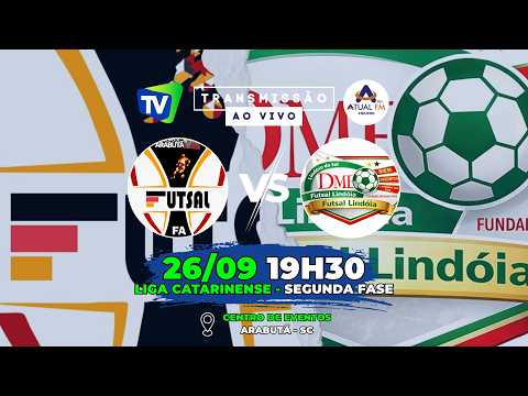 Liga Catarinense de Futsal 2026 - Série Prata - Futsal Arabutã Pavan X Ser Juventude/Lindóia do Sul