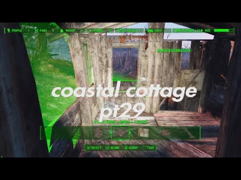 Fallout 4 - coastal cottage build pt29 - PS5 no mods