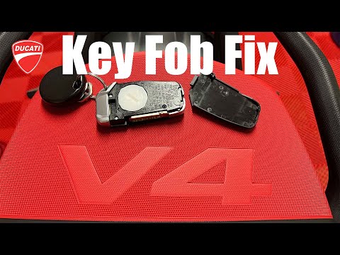 Ducati Active Key Cover Service Bulletin Fix
