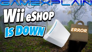 Is the Wii Shop Gone?! Service Is Down Worldwide