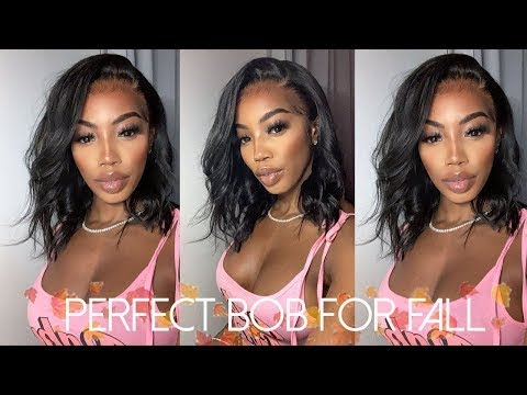Short Bob Wigs Lace Front Wigs Short Bob Human Hair Short Silky Straight Lace Front Wigs