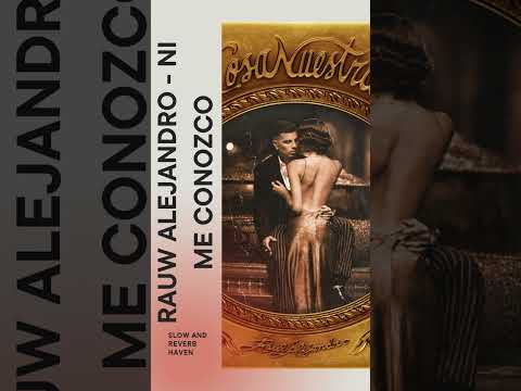 Rauw Alejandro - Ni me Conozco | Slow and Reverb | Relaxing Remix | 4K | HD