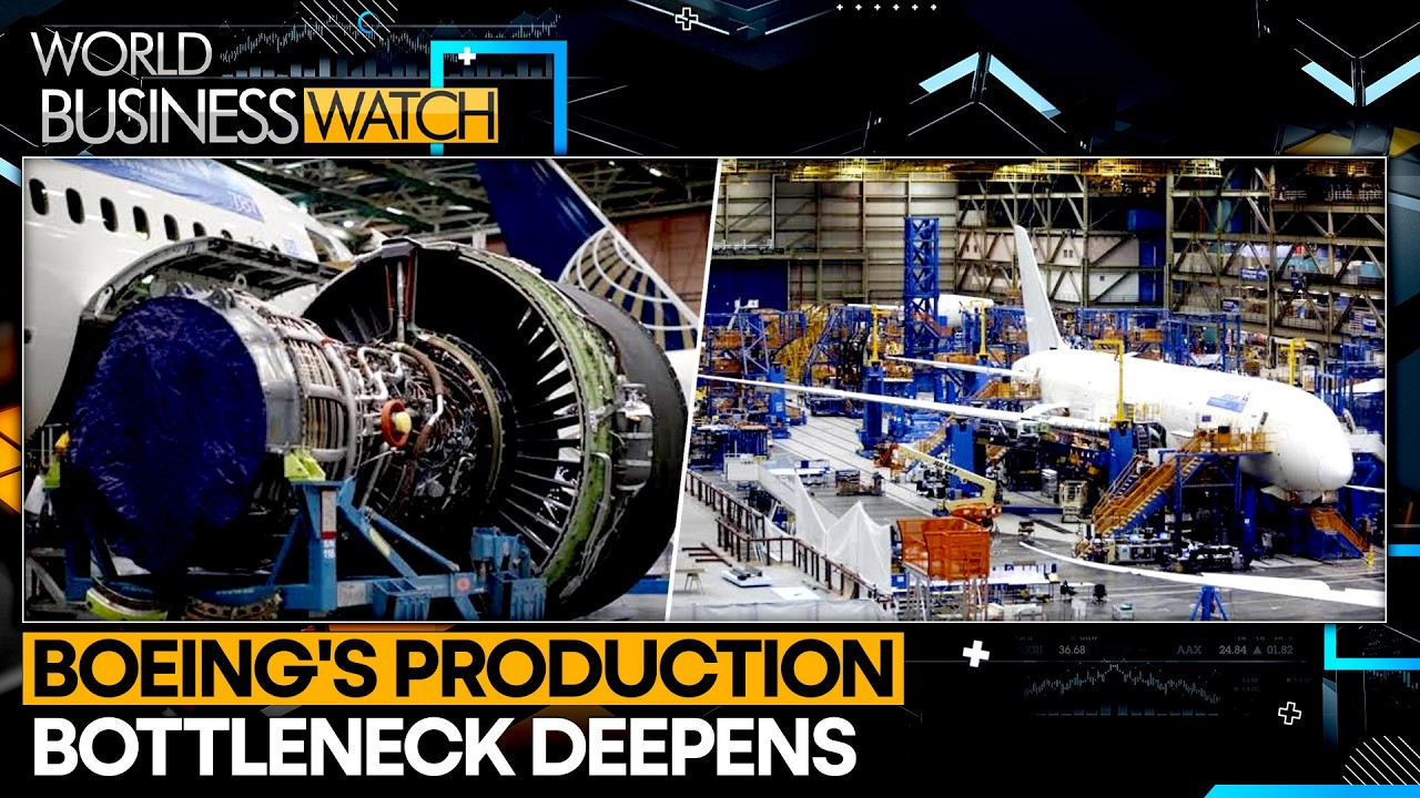 Boeing Shares Plunge Amid Production Woes | WION World Business Watch