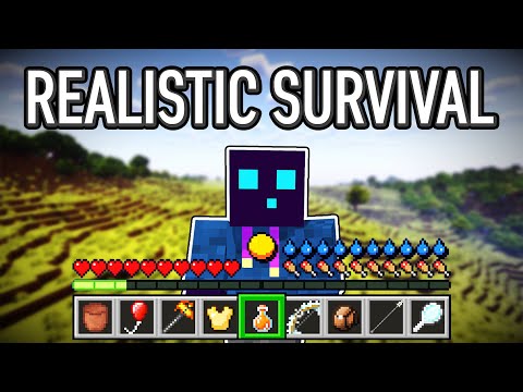 Realistic Survival Plugin Makes Minecraft Extremely Hard...