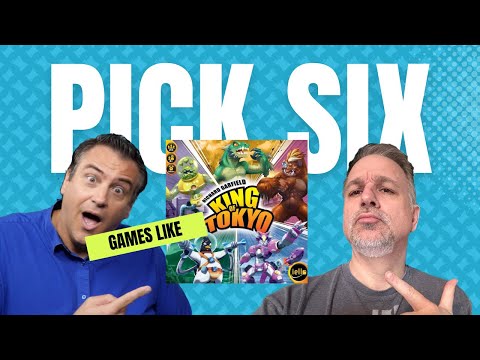 Pick 6... Games Like King of Tokyo
