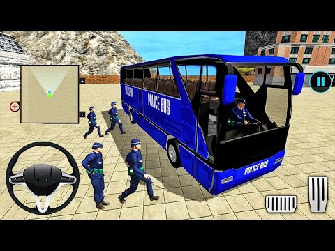 US Police Bus Mountain Driving game |   Shorts