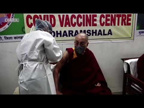 Dalai Lama receives COVID-19 vaccine