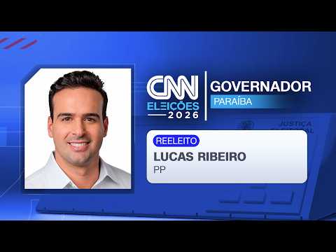 Lucas Ribeiro é reeleito governador da Paraíba | CNN ELEIÇÕES