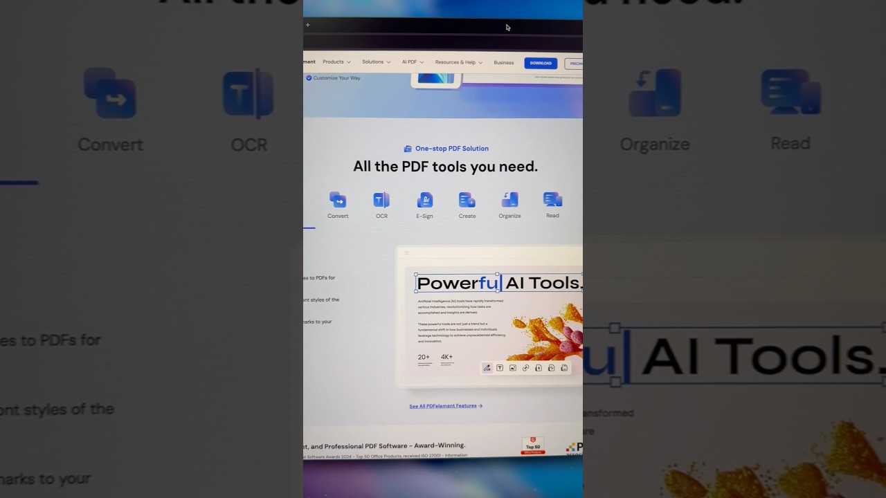 All the pdf tools you need #pdf #pdfelement #productivity @PDFelement